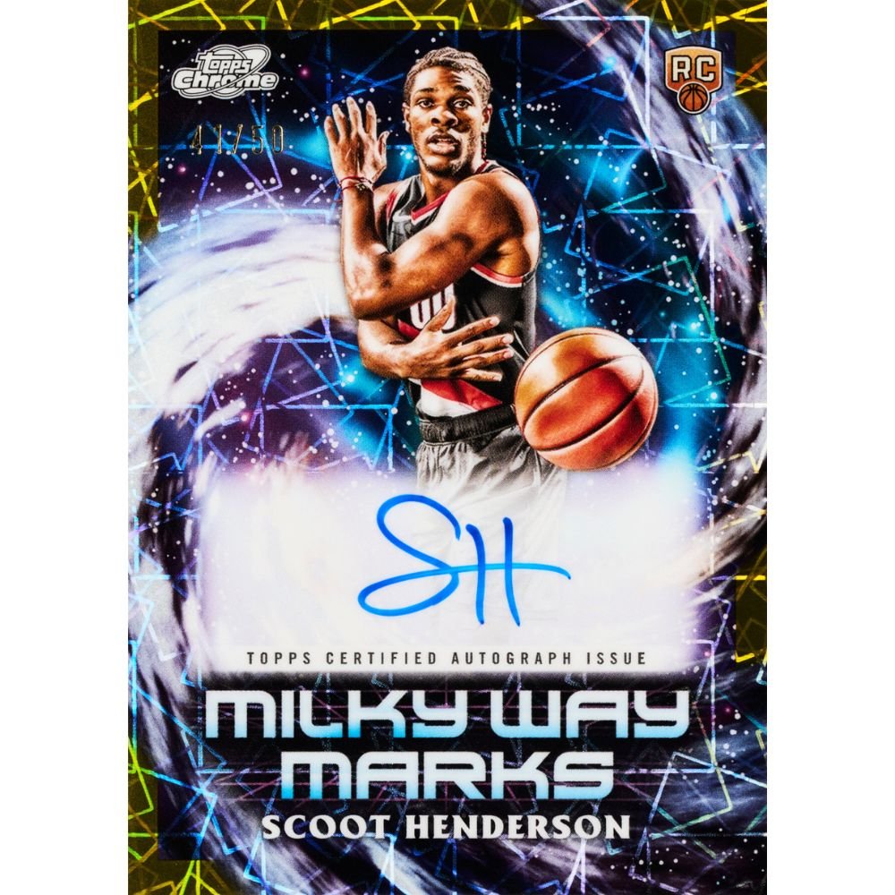 2023/24 Topps Cosmic Chrome Basketball Hobby Box — view 8