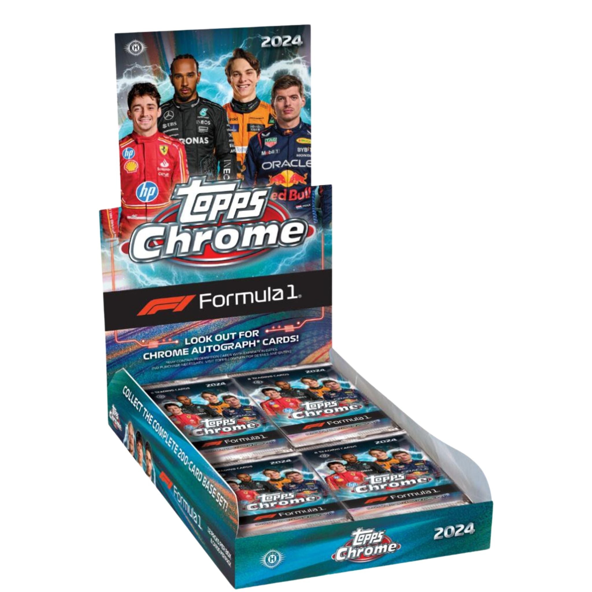 2024 Topps Chrome Formula 1 Racing Hobby Box — view 9