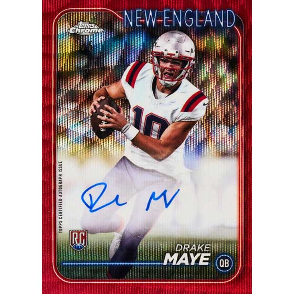 2024 Topps Chrome Football Breaker Delight Box — view 4