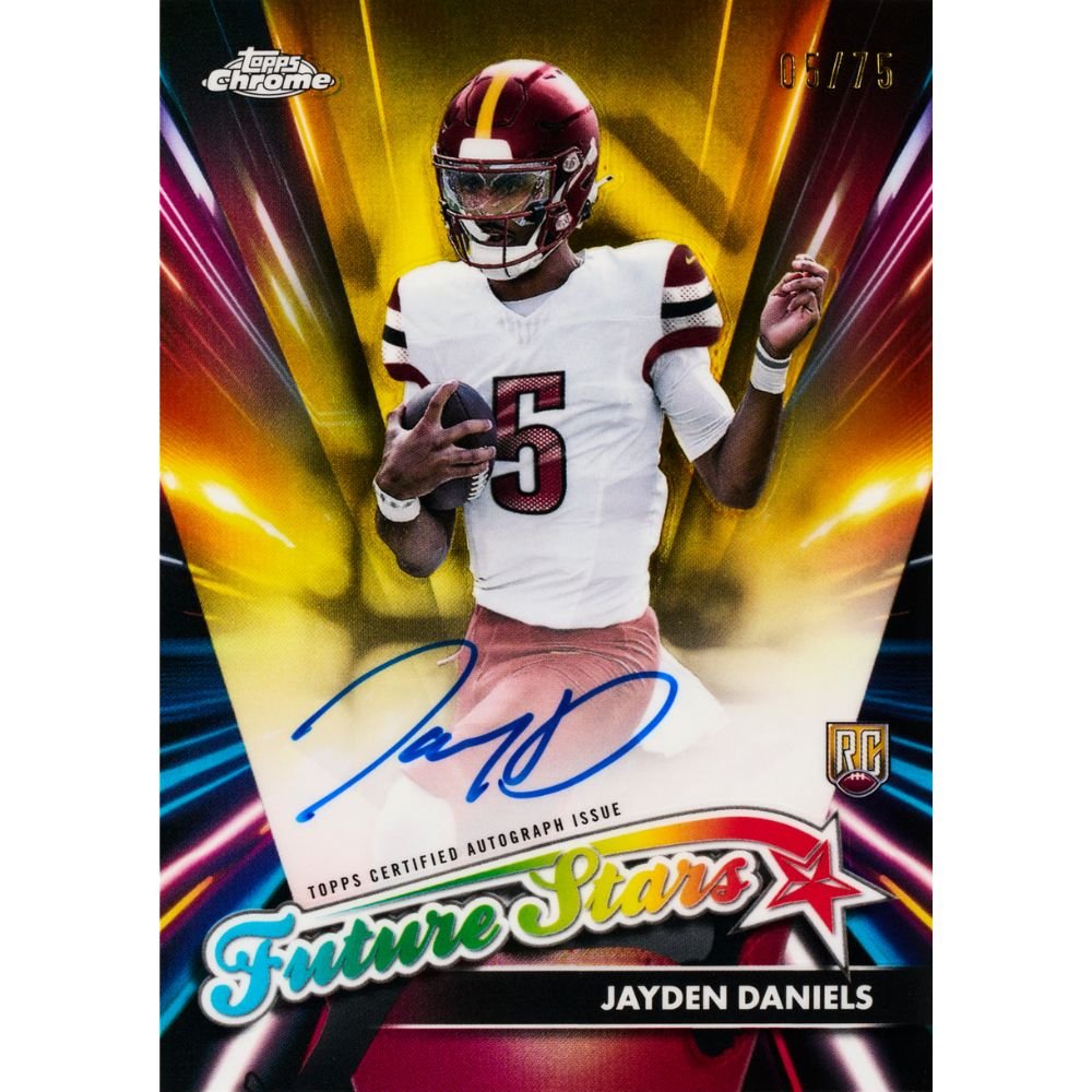 2024 Topps Chrome Football Breaker Delight Box — view 5