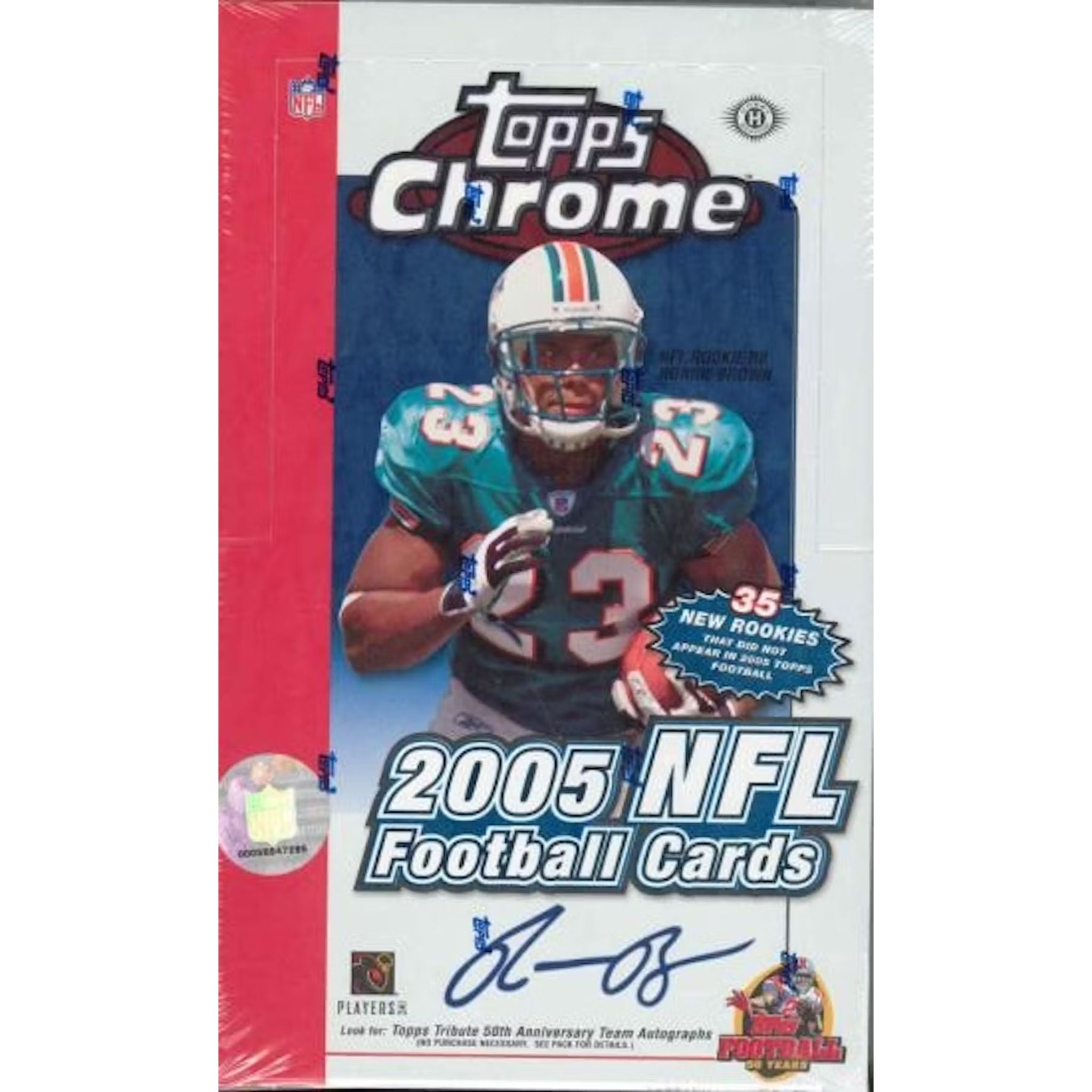 2005 Topps Chrome Football Hobby Box