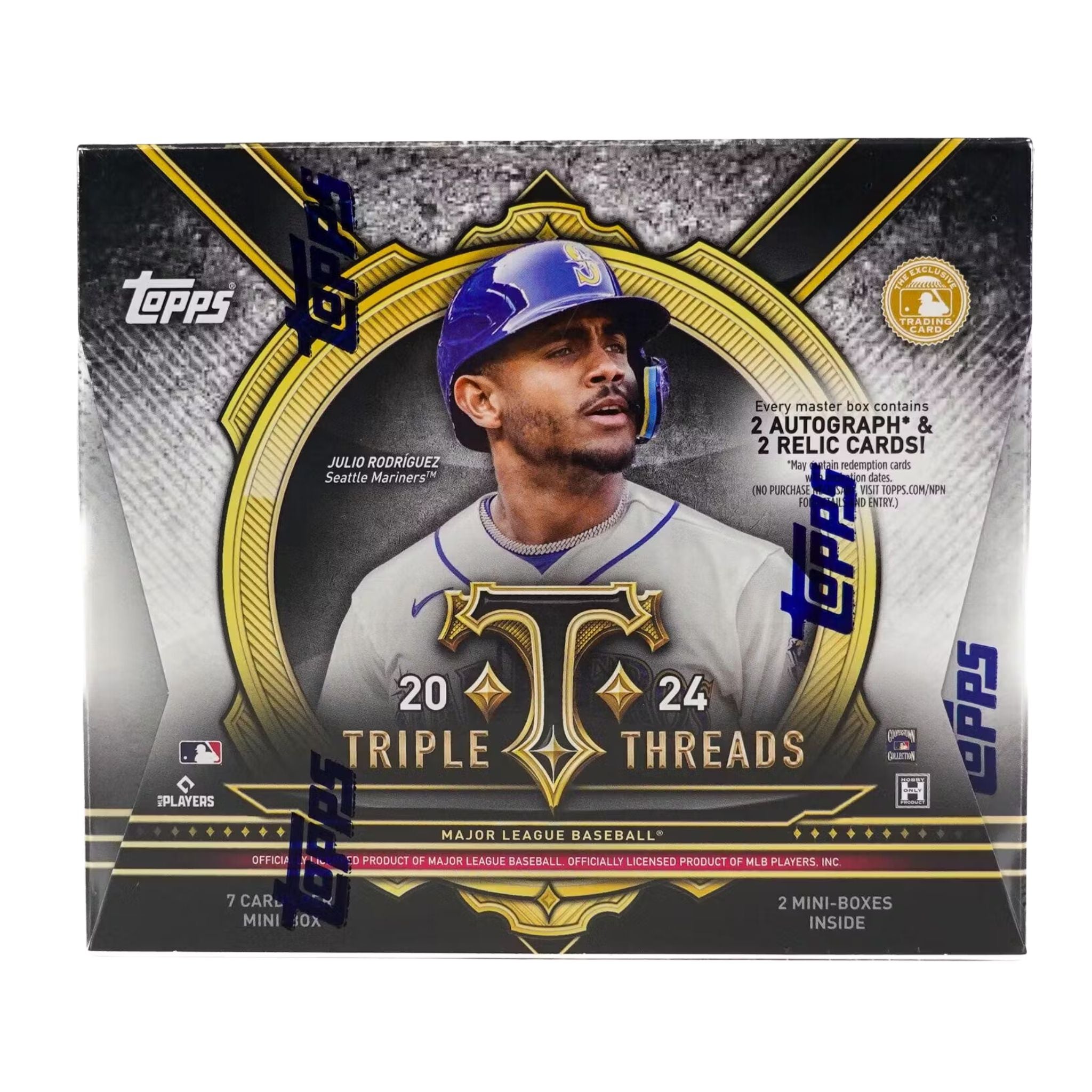 2024 Topps Triple Threads Baseball Hobby Box — view 5