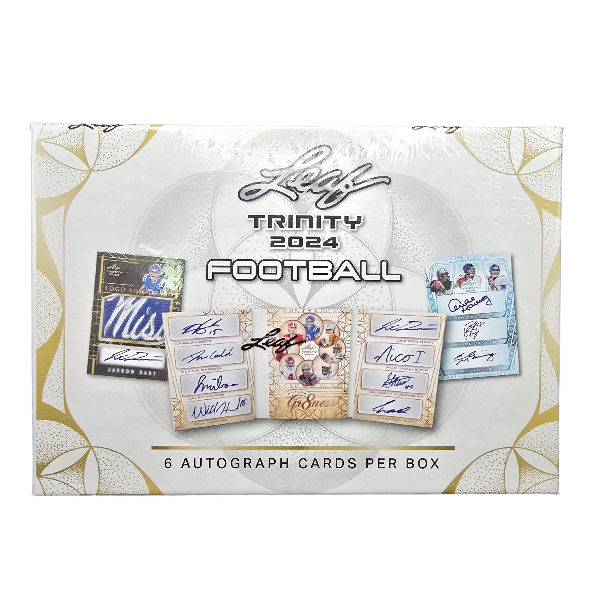 2024 Leaf Trinity Football Hobby Box — view 2