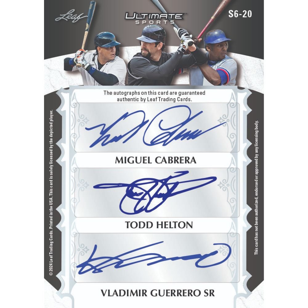 2024 Leaf Ultimate Sports Hobby Box — view 2